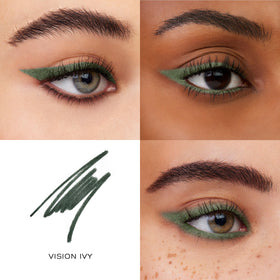 Lancôme Le Stylo Waterproof Eyeliner Pencil 06 Ivy tip close-up