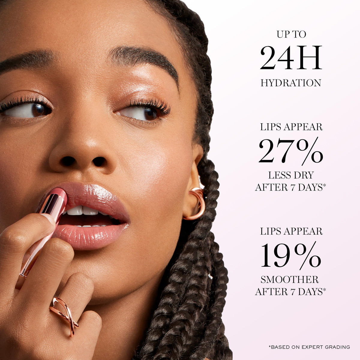 Lancôme Lip Idôle ButterGlow Balm showing packaging