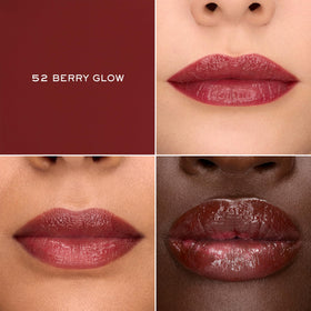 Lancôme Lip Idôle ButterGlow Hydrating Lip Balm 52 Berry Glow swatch on skin