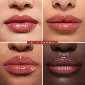 Lancôme Lip Idôle ButterGlow Hydrating Lip Balm application on lips