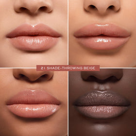 Lancôme Lip Idôle ButterGlow Hydrating Lip Balm open showing texture