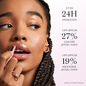 Lancôme Lip Idôle ButterGlow Hydrating Lip Balm packaging with product details