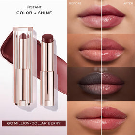 Lancôme Lip Idôle ButterGlow Hydrating Lip Balm swatch on skin