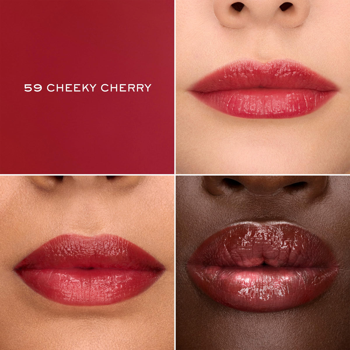 Lancôme Lip Idôle ButterGlow Hydrating Lip Balm swatch on skin