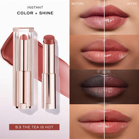 Lancôme Lip Idôle ButterGlow Hydrating Lip Balm texture close-up