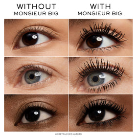 Lancôme Monsieur Big mascara applied on lashes