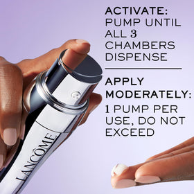 Lancôme Rénergie H.C.F. Triple Serum back view with details