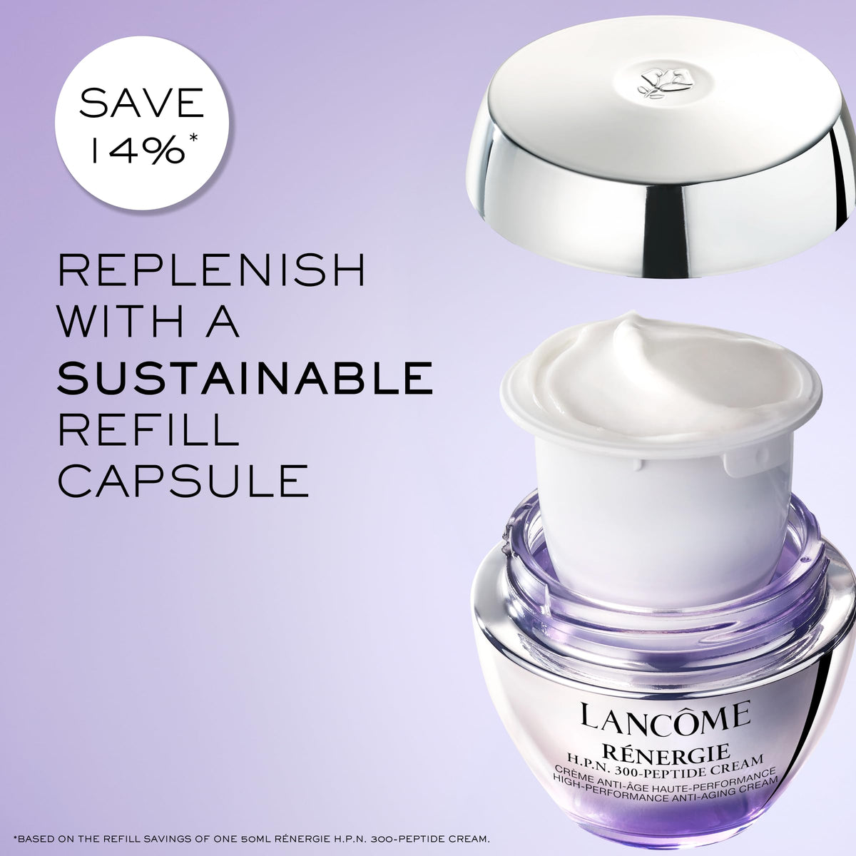 Lancôme Rénergie H.P.N. 300-Peptide Anti-Aging Cream ingredients list