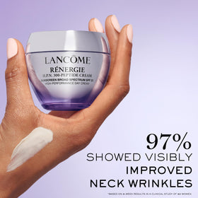 Lancôme Rénergie H.P.N. 300-Peptide Cream with SPF 25 label