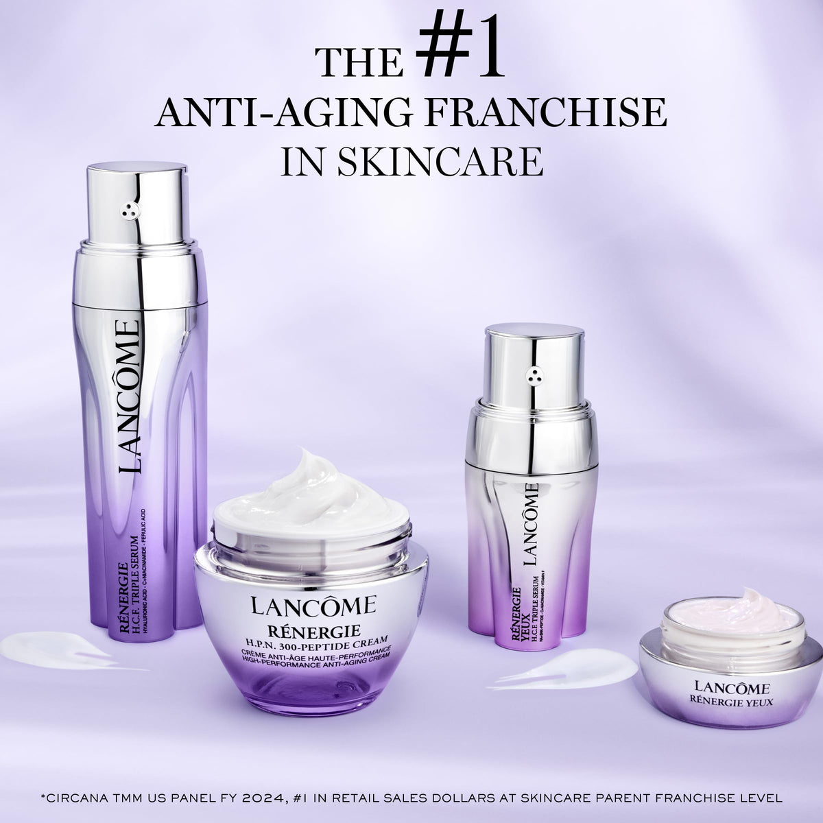 Lancôme Rénergie H.P.N. cream jar with refillable feature