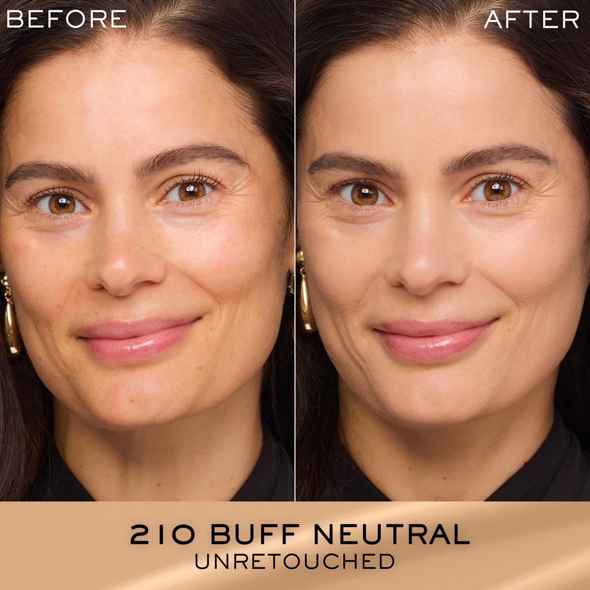 Lancôme Renergie Lift Hydrating Foundation SPF 27 swatch on skin