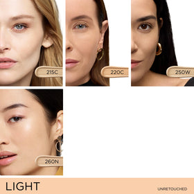 Lancôme Teint Idole Ultra Wear Concealer 260 Bisque Neutral shade comparison