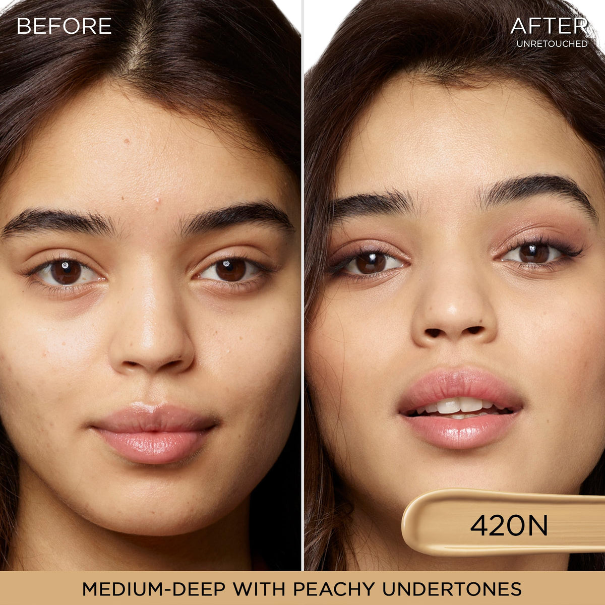 Lancôme Teint Idole Ultra Wear Concealer 420 Bisque Neutral applicator tip