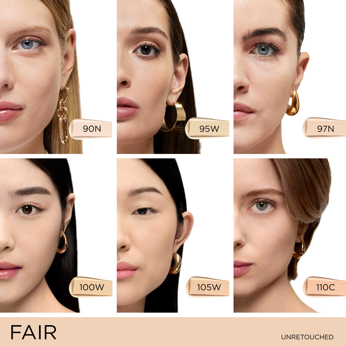 Lancôme Teint Idole Ultra Wear Foundation 105W in natural light