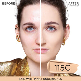 Lancôme Teint Idole Ultra Wear Foundation 115C bottle with cap