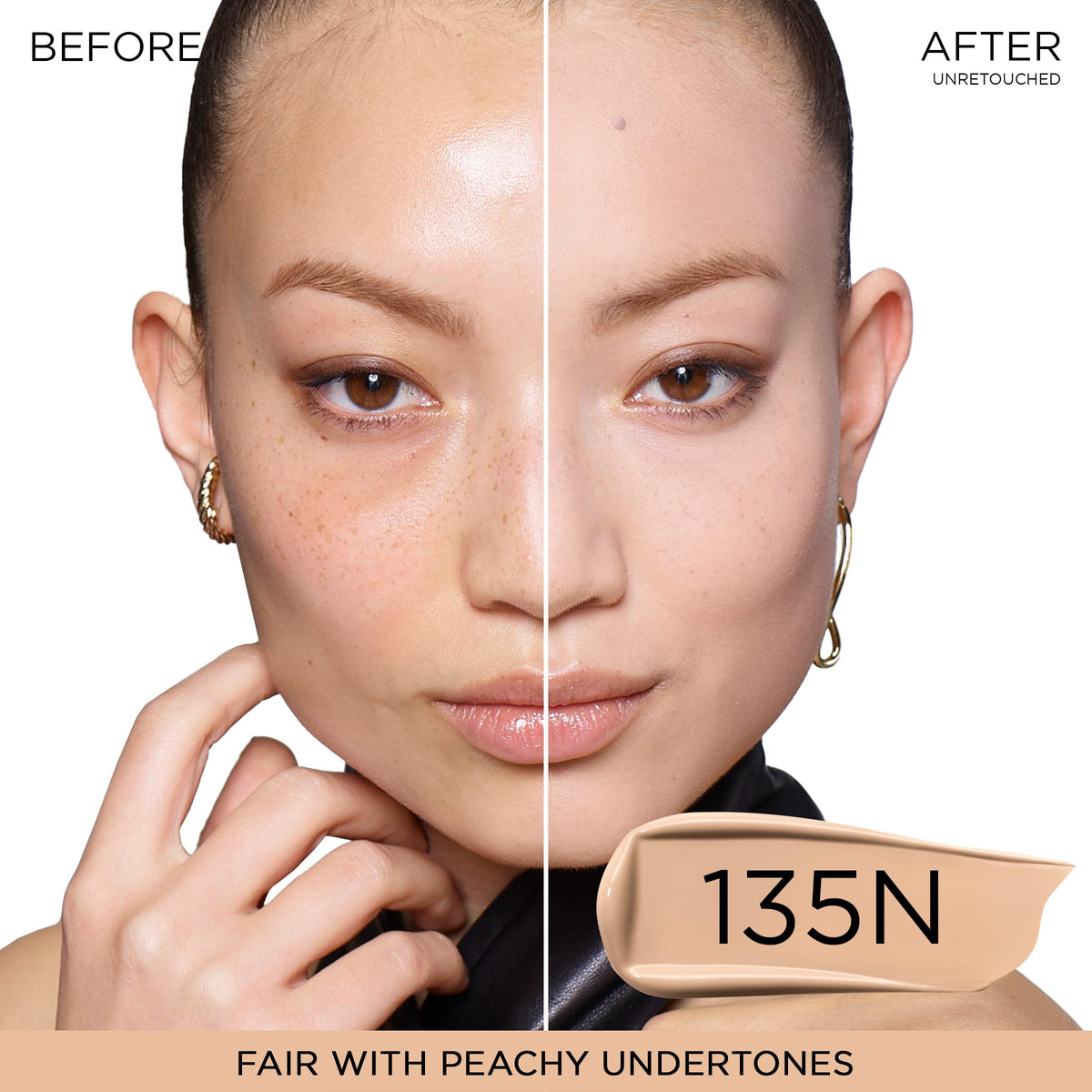 Lancôme Teint Idole Ultra Wear Foundation 135N bottle with cap