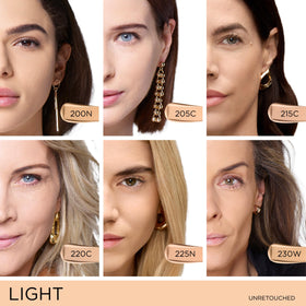Lancôme Teint Idole Ultra Wear Foundation 220C with makeup brush