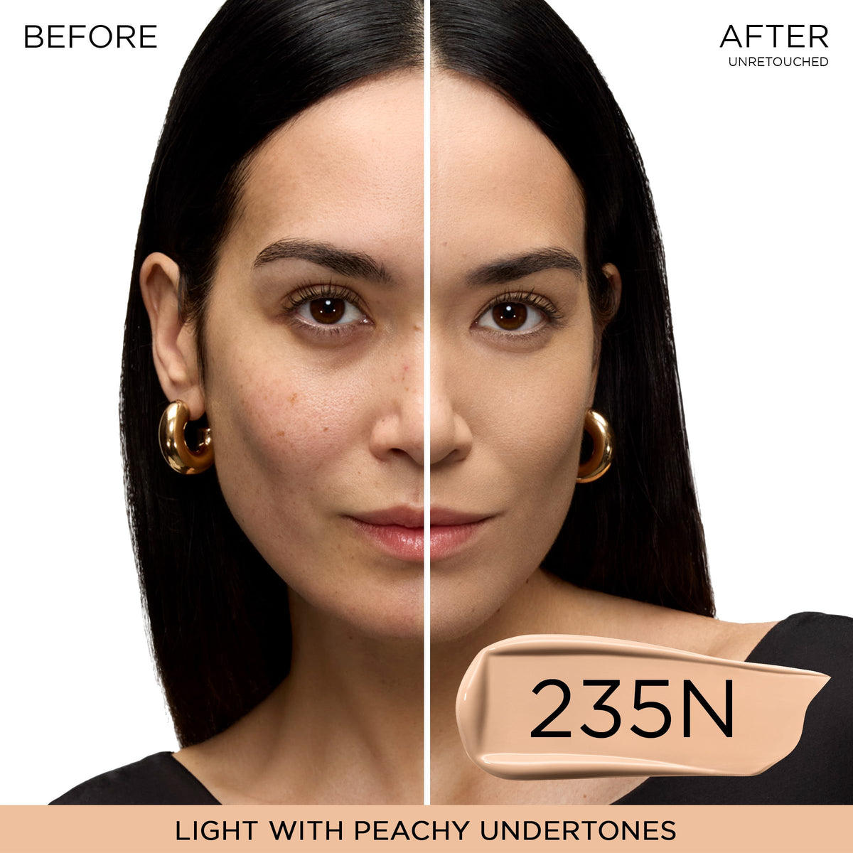Lancôme Teint Idole Ultra Wear Foundation 235N bottle with cap
