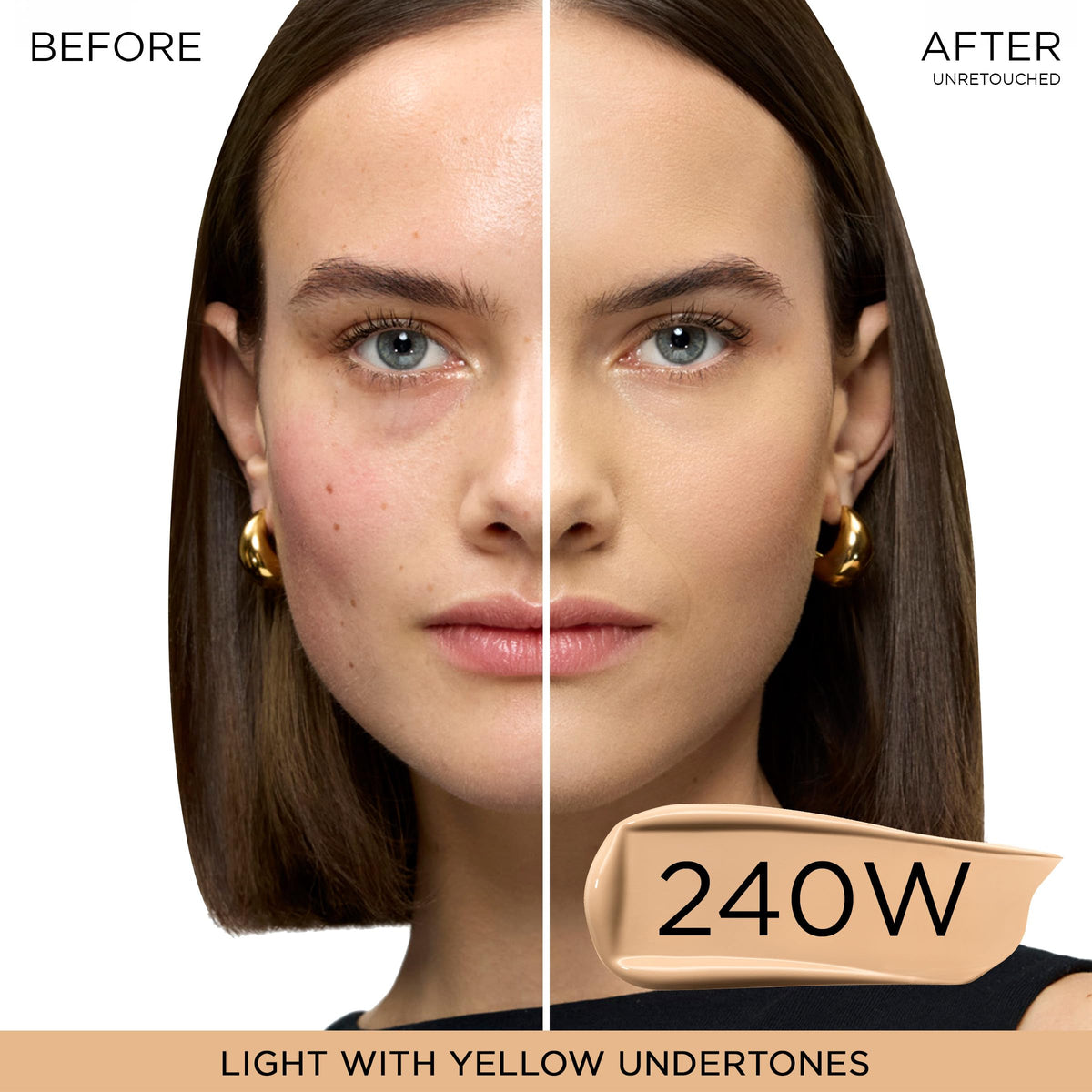 Lancôme Teint Idole Ultra Wear Foundation 240W bottle with cap