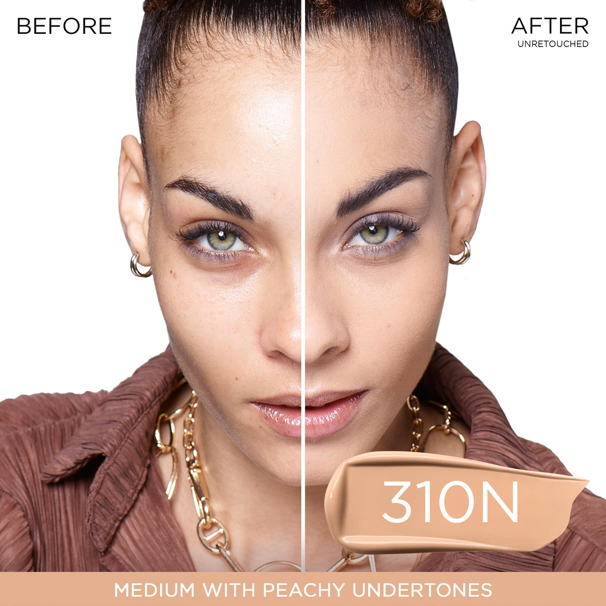 Lancôme Teint Idole Ultra Wear Foundation 310N bottle side view