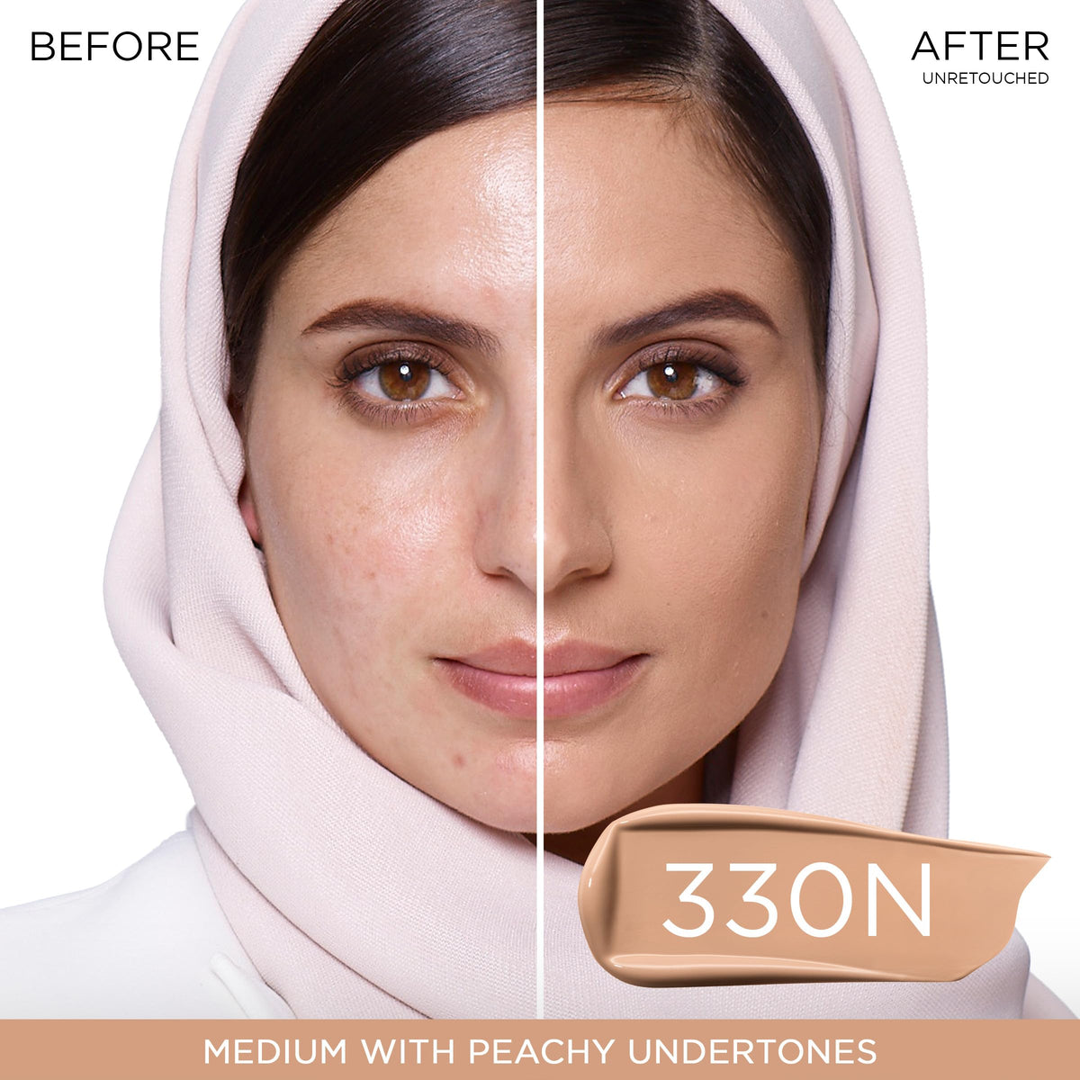 Lancôme Teint Idole Ultra Wear Foundation 330N bottle close-up