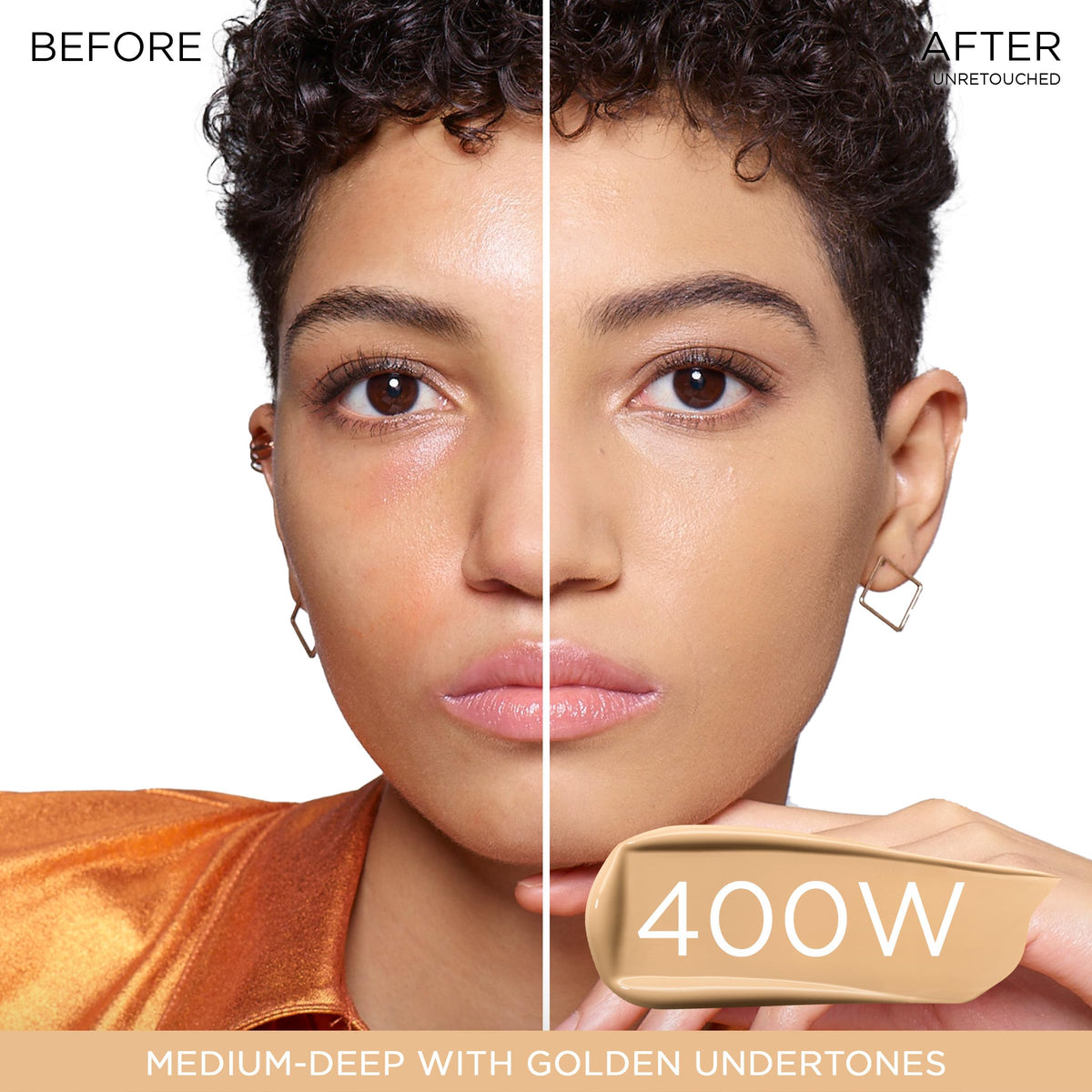 Lancôme Teint Idole Ultra Wear Foundation 400W bottle with cap