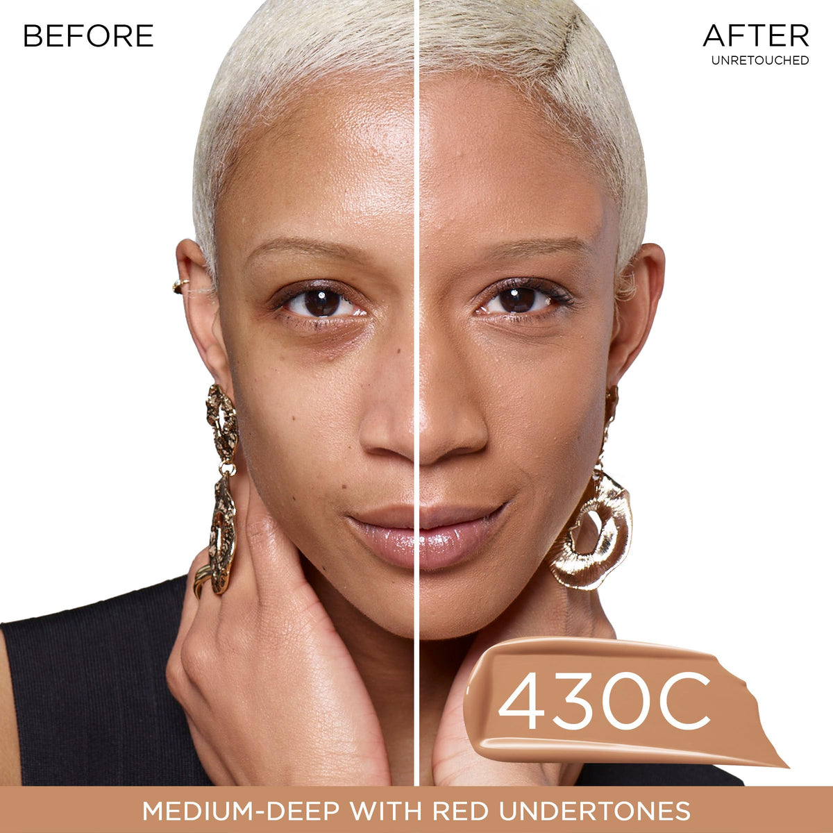 Lancôme Teint Idole Ultra Wear Foundation 430C bottle side view