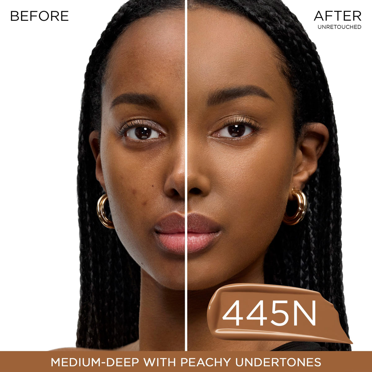 Lancôme Teint Idole Ultra Wear Foundation 445N bottle side view