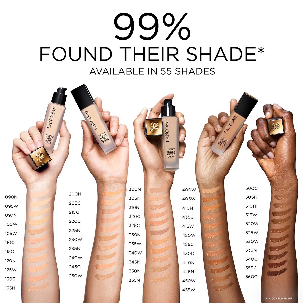 Lancôme Teint Idole Ultra Wear Foundation 540C cap open