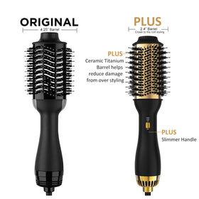 LANDOT Hair Blow Dryer Brush 60mm back view