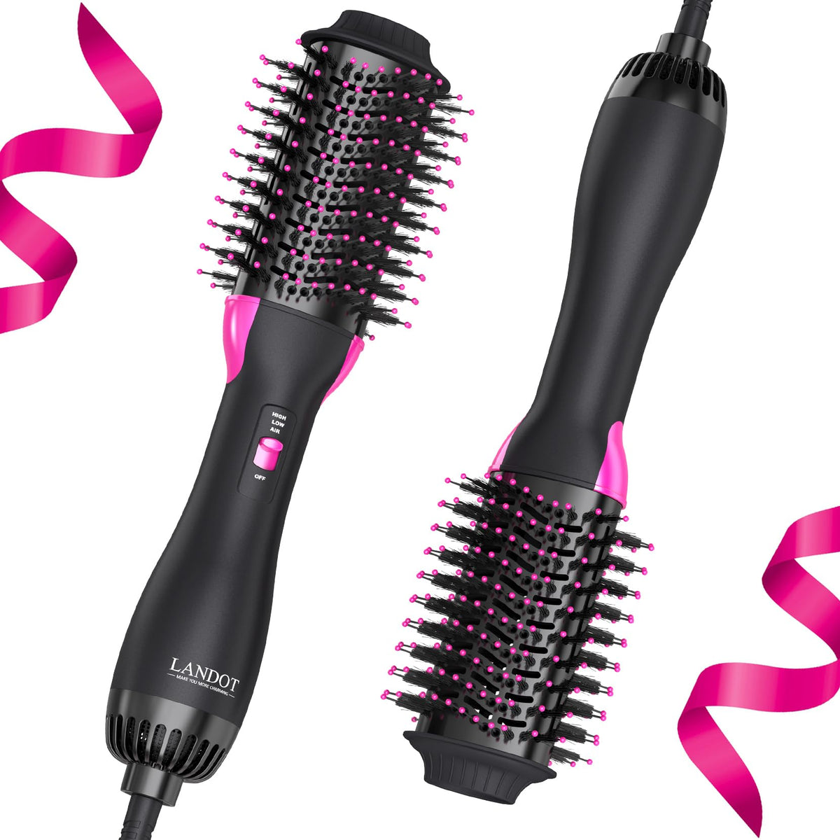 LANDOT Hair Blow Dryer Brush 60mm front view