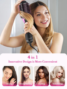 LANDOT Hair Blow Dryer Brush 60mm side view