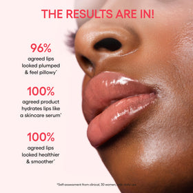LANEIGE Blurred Skin & Glowy Lips Set on a vanity