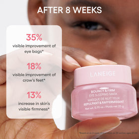 LANEIGE Bouncy & Firm Eye Sleeping Mask ingredients list