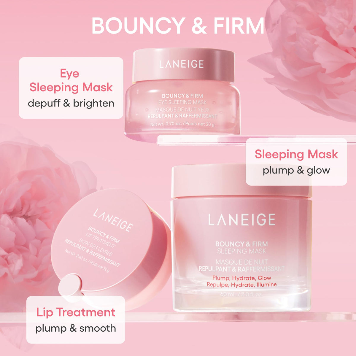 LANEIGE Bouncy & Firm Lip in a lifestyle setting