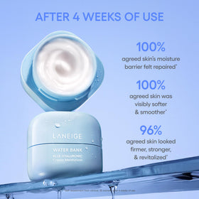 LANEIGE Cream Skin Mist in use with a model