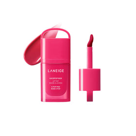 LANEIGE JuicePop Box Lip Tint K-Pop Pink front view