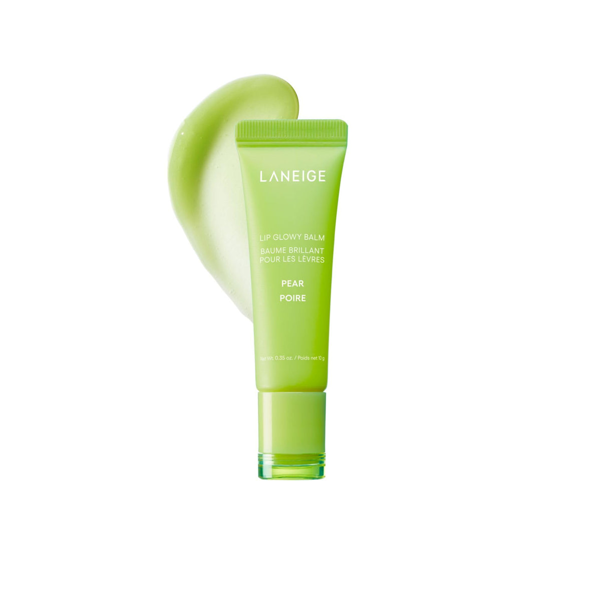 LANEIGE Lip Glowy Balm 18g front view with pear scent