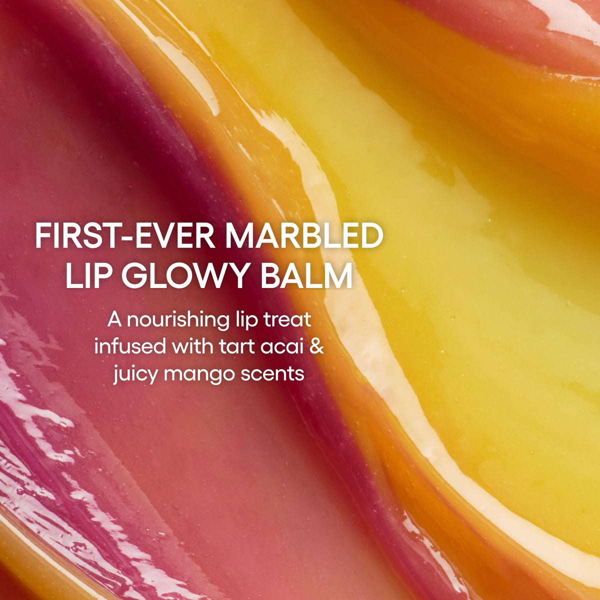 LANEIGE Lip Glowy Balm Acai Mango with packaging