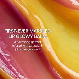 LANEIGE Lip Glowy Balm Acai Mango with packaging