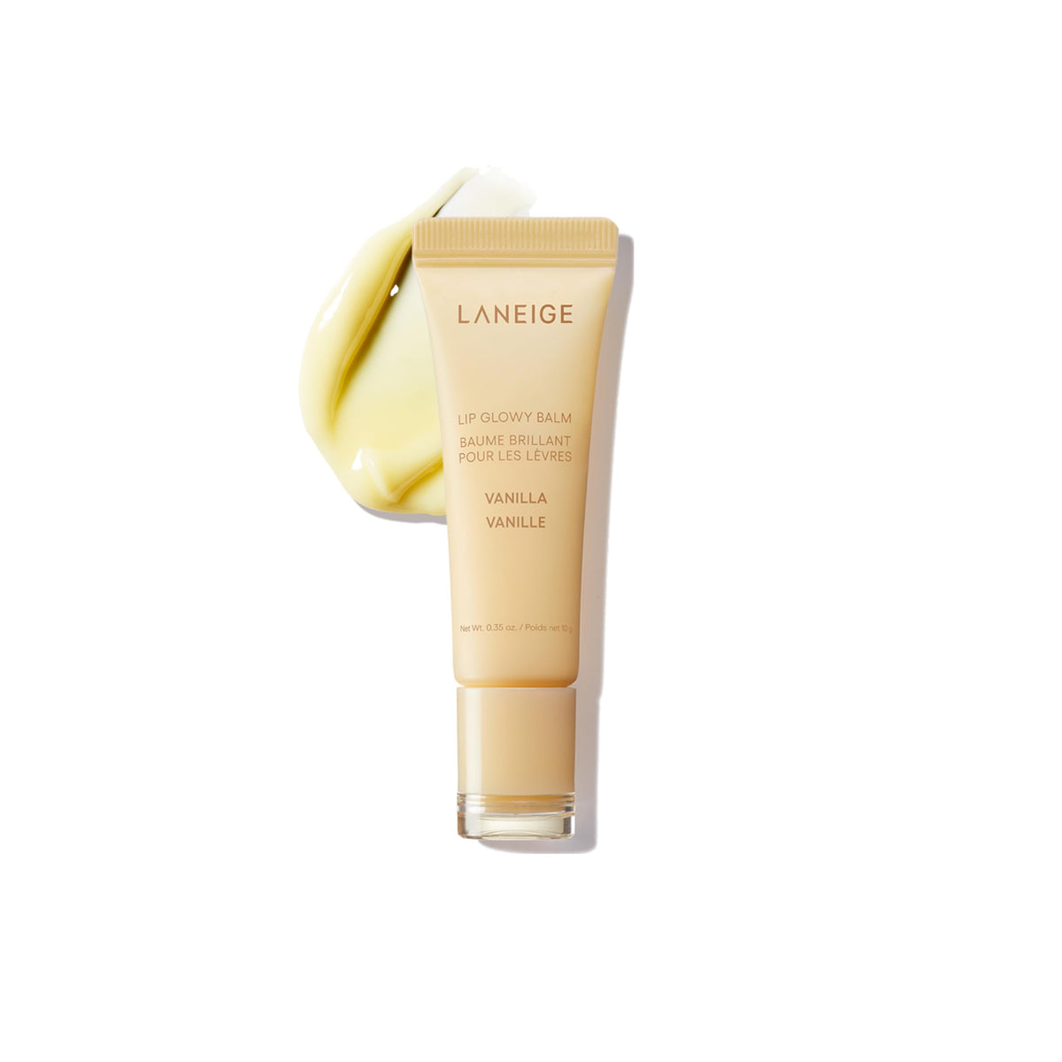LANEIGE Lip Glowy Balm Berry front view with tube design