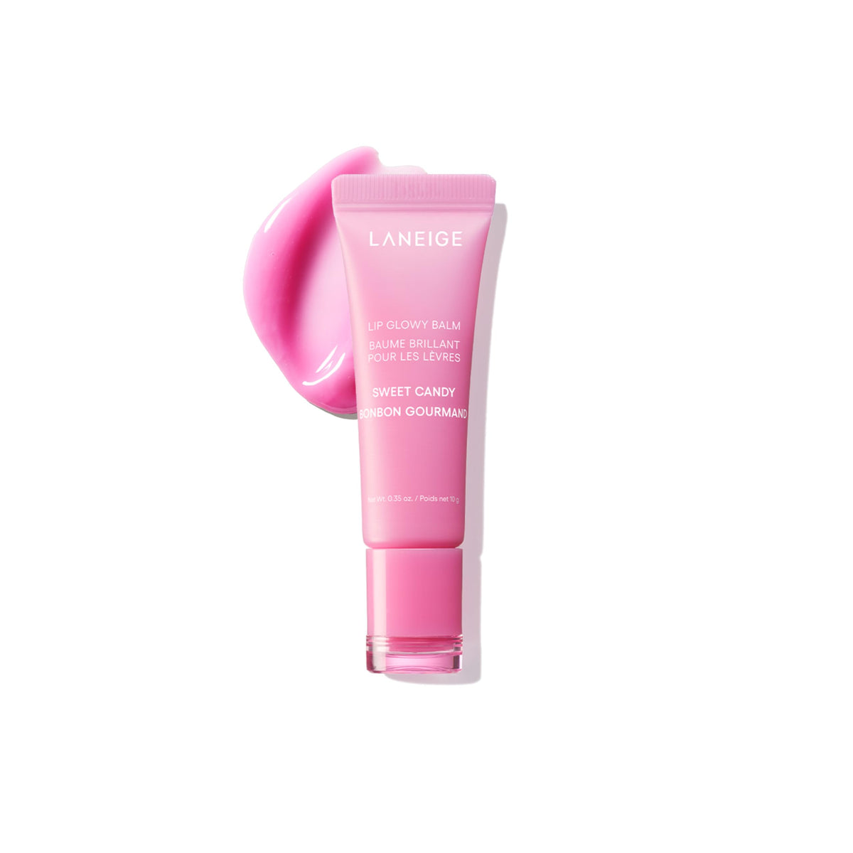 LANEIGE Lip Glowy Balm Berry front view with tube design