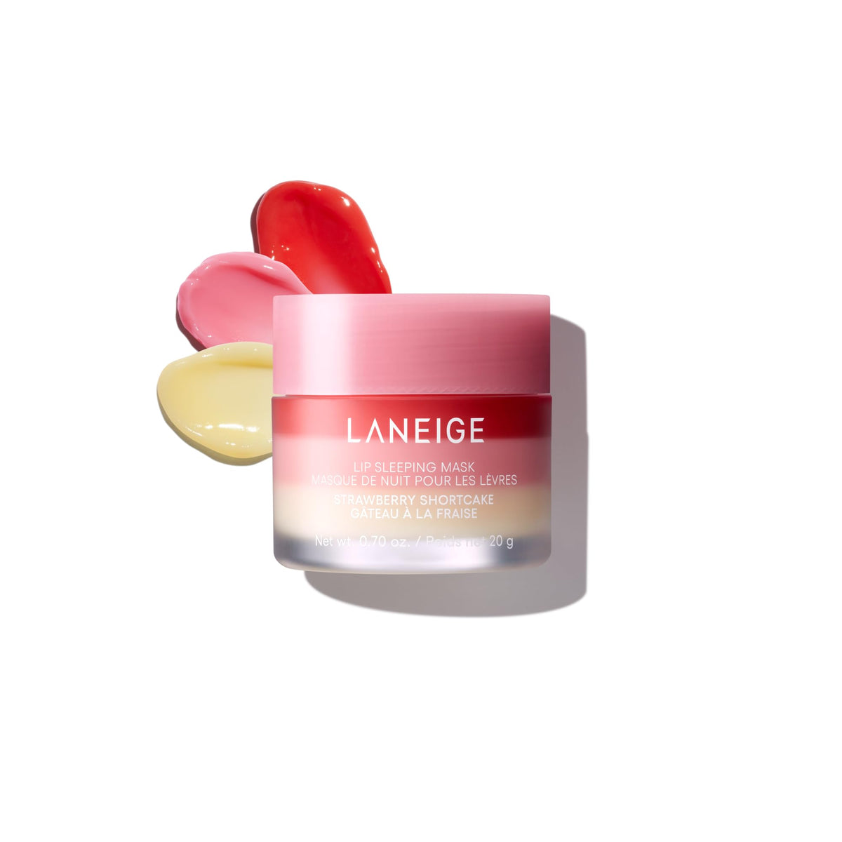 LANEIGE Lip Sleeping Mask Strawberry Shortcake front view