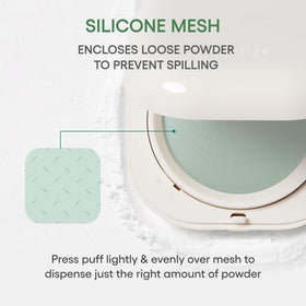 LANEIGE Neo Blurring Powder compact in a lifestyle setting