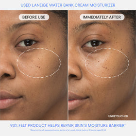 LANEIGE Water Bank Blue Hyaluronic Acid Cream packaging side view
