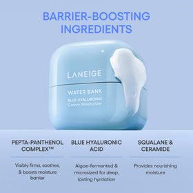 LANEIGE Water Bank Blue Hyaluronic Acid Cream with ingredients