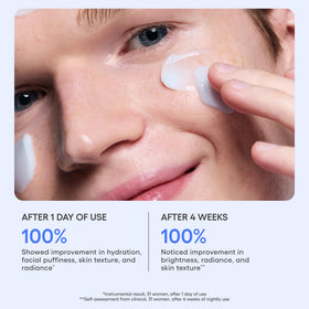 LANEIGE Water Sleeping Mask in bathroom setting