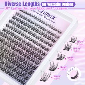 LANFLOWER lash extension kit including bond and seal