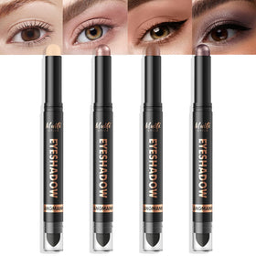 LANGMANNI Dual-Ended Eye Shadow Stick Set showing all 8 shades