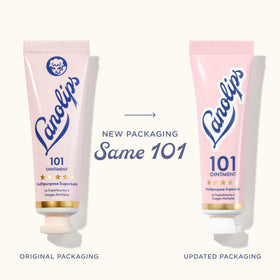 Lanolips 101 Multipurpose Ointment Duo tubes side view